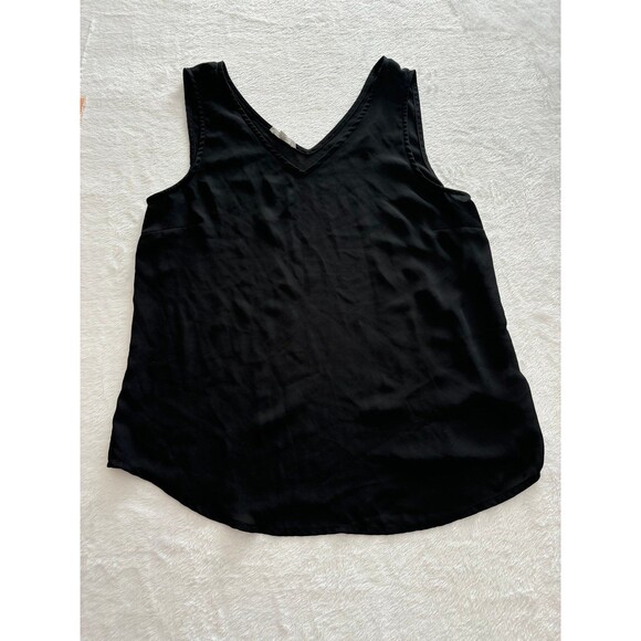 Maurices black V-neck flowy dress tank top size small - Picture 1 of 5